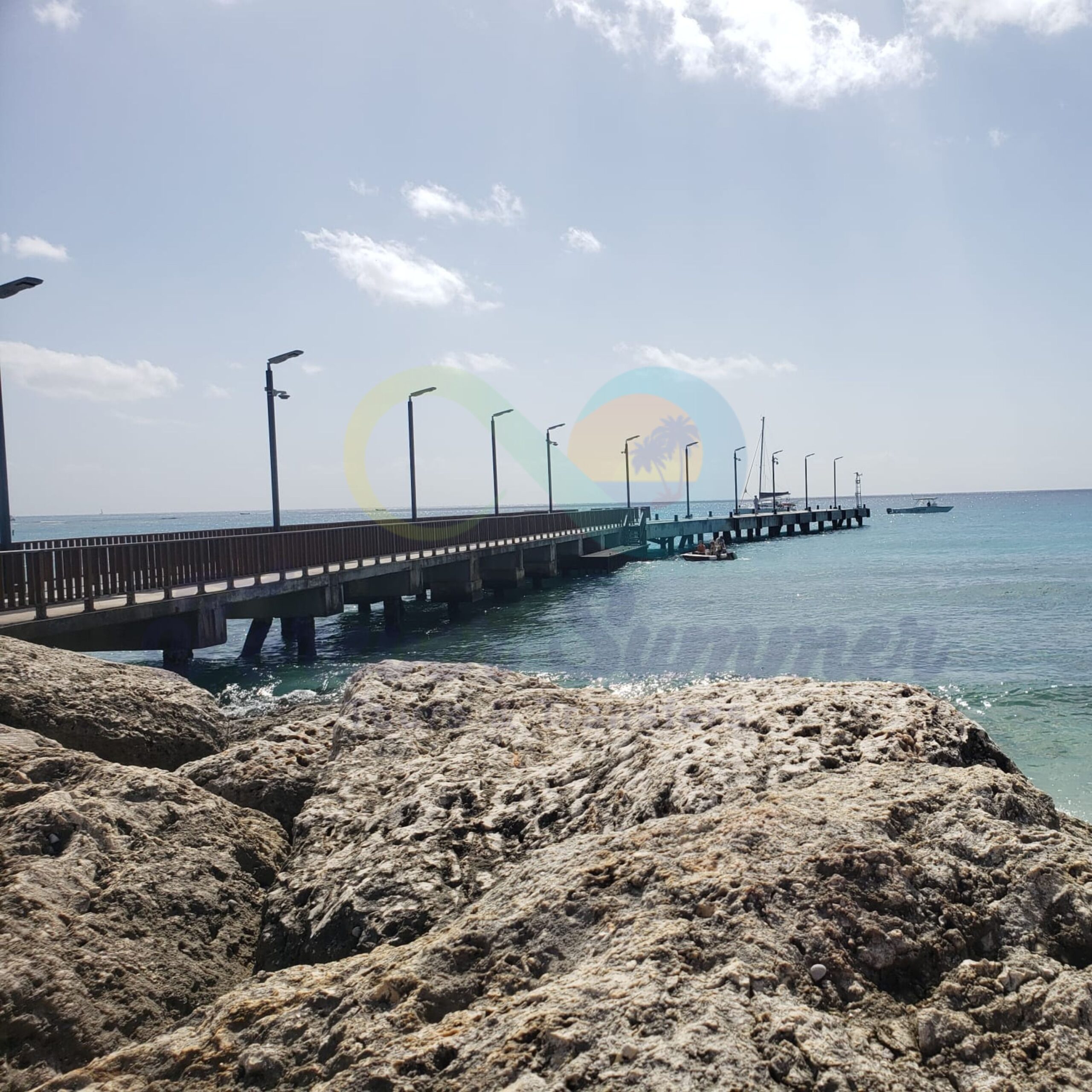 Jetty in Speightstown, Barbados